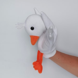 Lucy, the goose - hand puppet