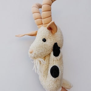 Kelemen, the goat hand puppet image 6