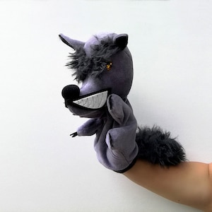 Lupo, the wolf - hand puppet