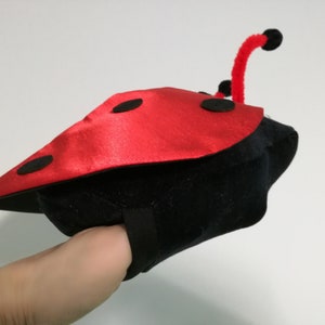 Katica ladybug plush handpuppet for children imagem 6