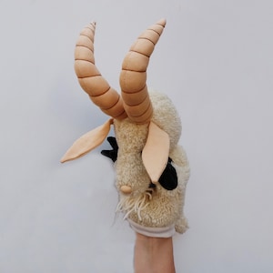 Kelemen, the goat hand puppet image 5