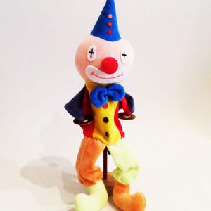 Clown with cimbals Paint it for yourself image 5