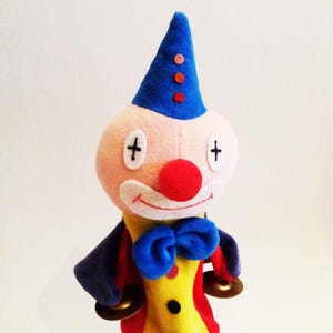 Clown with cimbals Paint it for yourself image 3