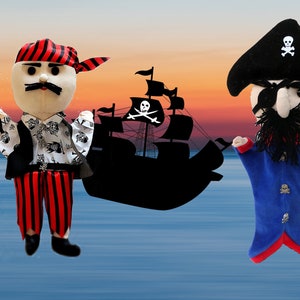 Pirates - Hand puppets