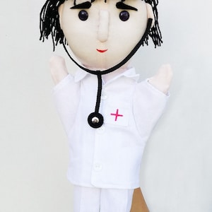 Dan, the Doctor - Handpuppet - Etsy