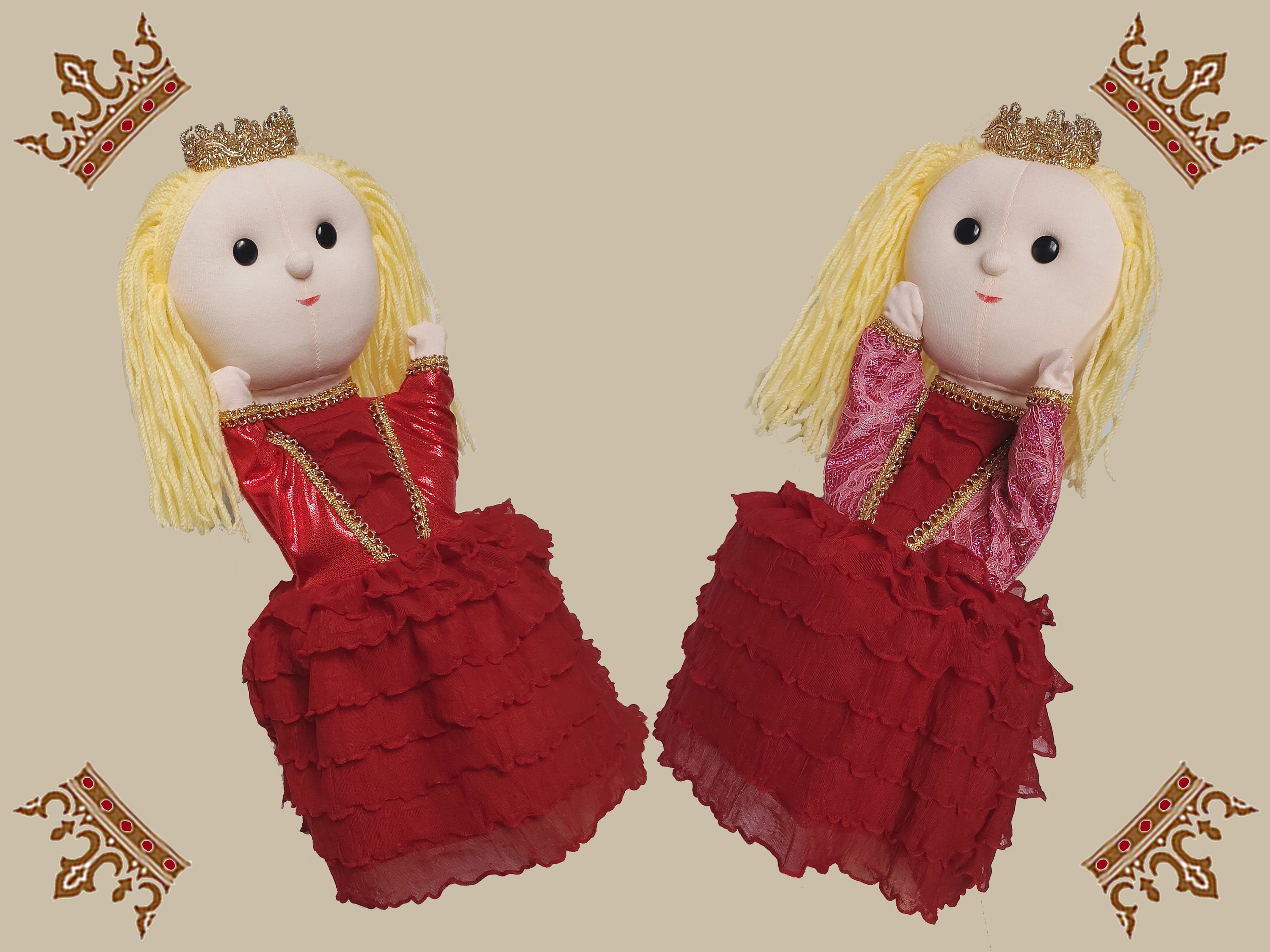 princess hand puppet