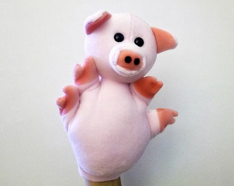 Arnold, the pig - hand puppet