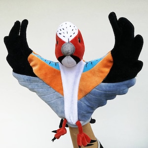 Matty, the Jay bird - hand puppet
