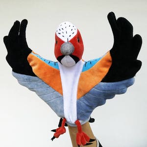 Matty, the Jay bird - hand puppet