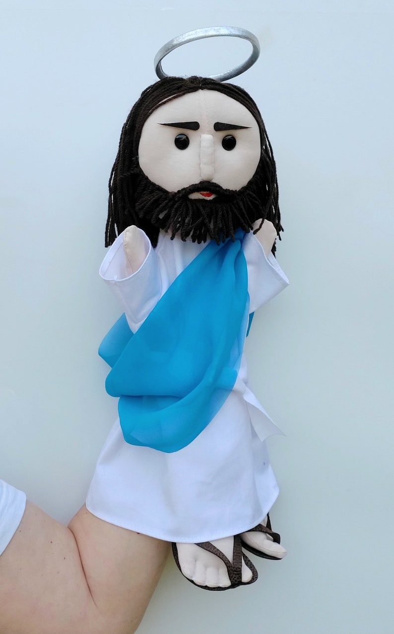 Jesus - Hand Puppet - Etsy