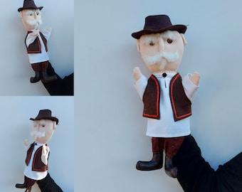 Grandfather - hand puppet