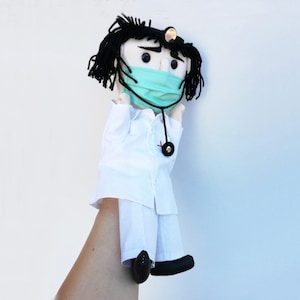 Dan, the doctor - handpuppet