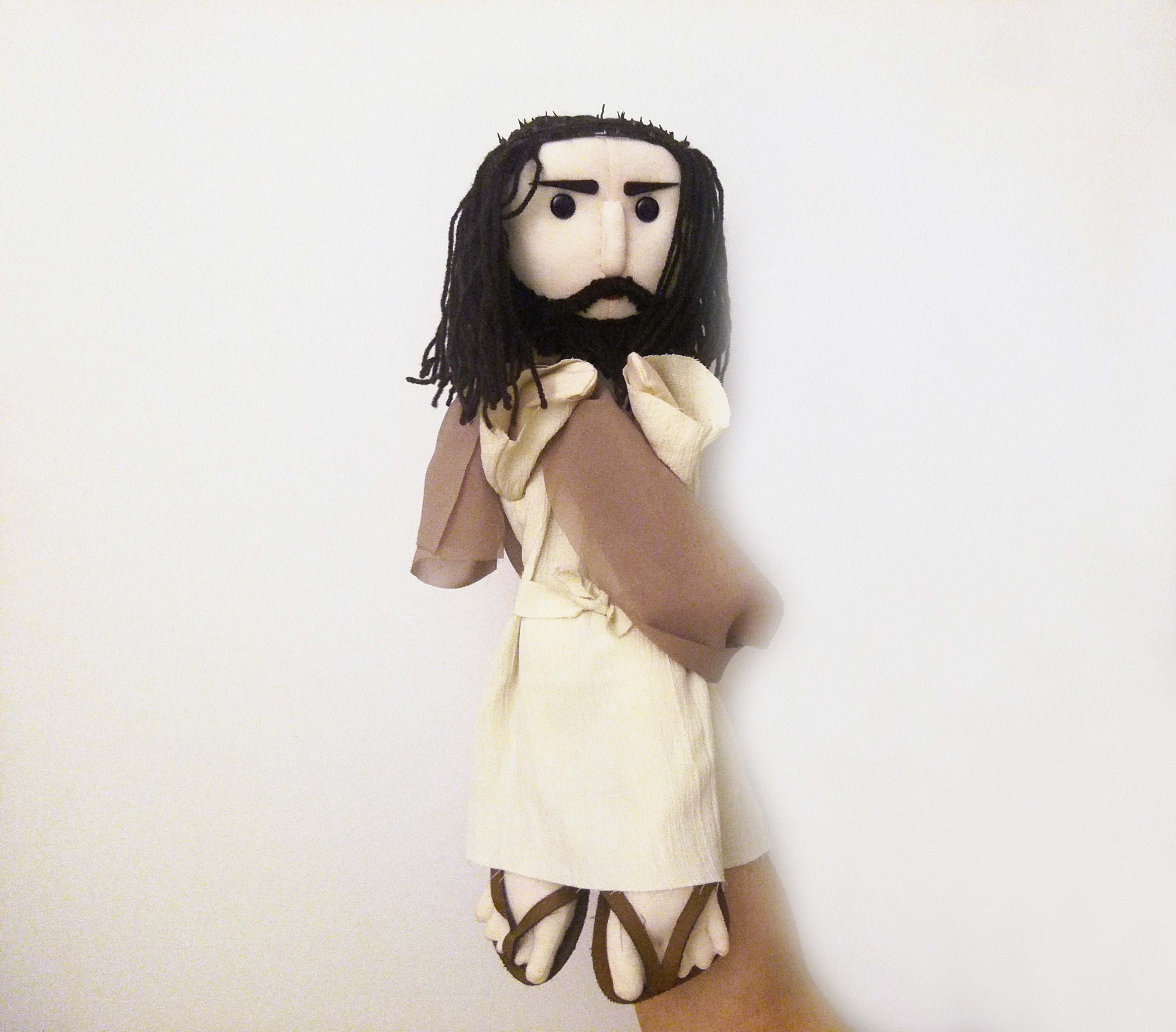 Jesus hand puppet | Etsy
