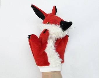 Vulpy, der Fuchs - Handpuppe