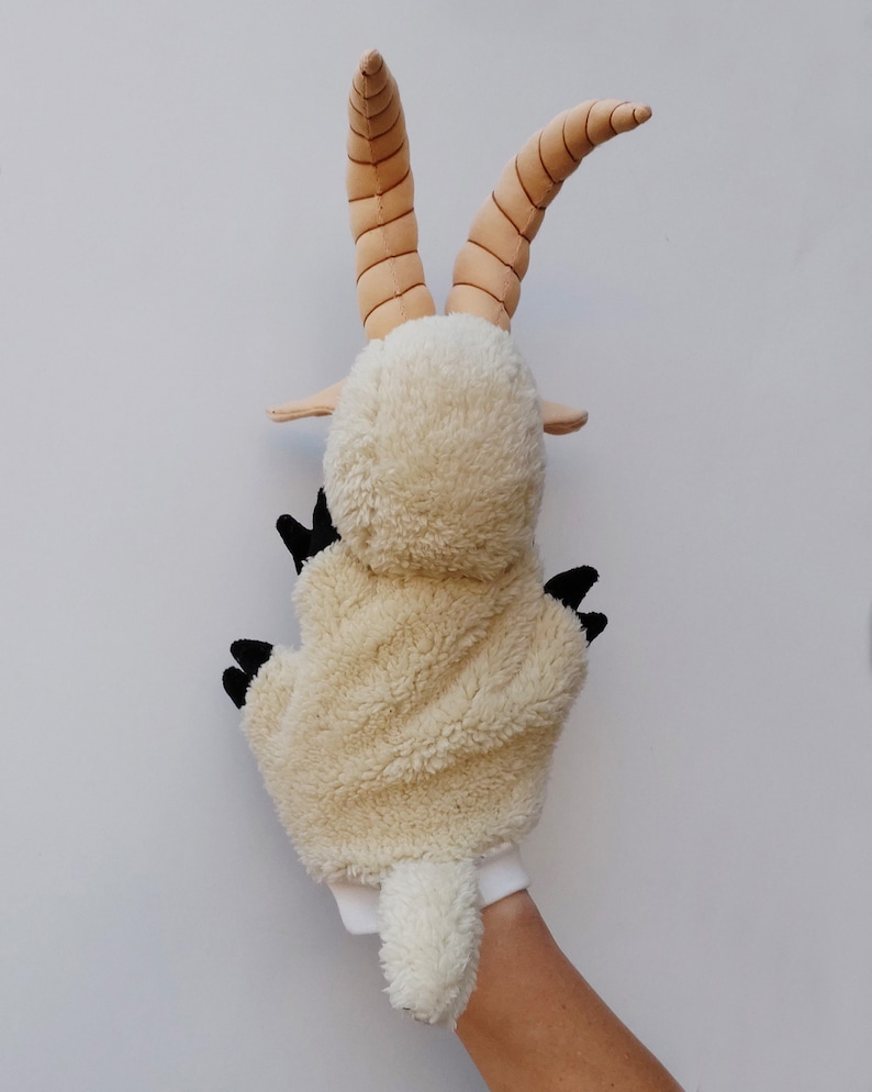 Kelemen, the goat hand puppet image 4