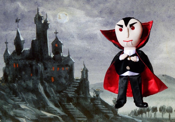 25 Devil w/ Glowing Eyes Full Body Puppet by Silly Puppets
