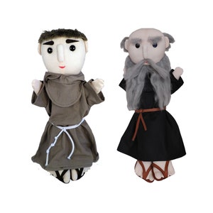 The monks - hand puppet