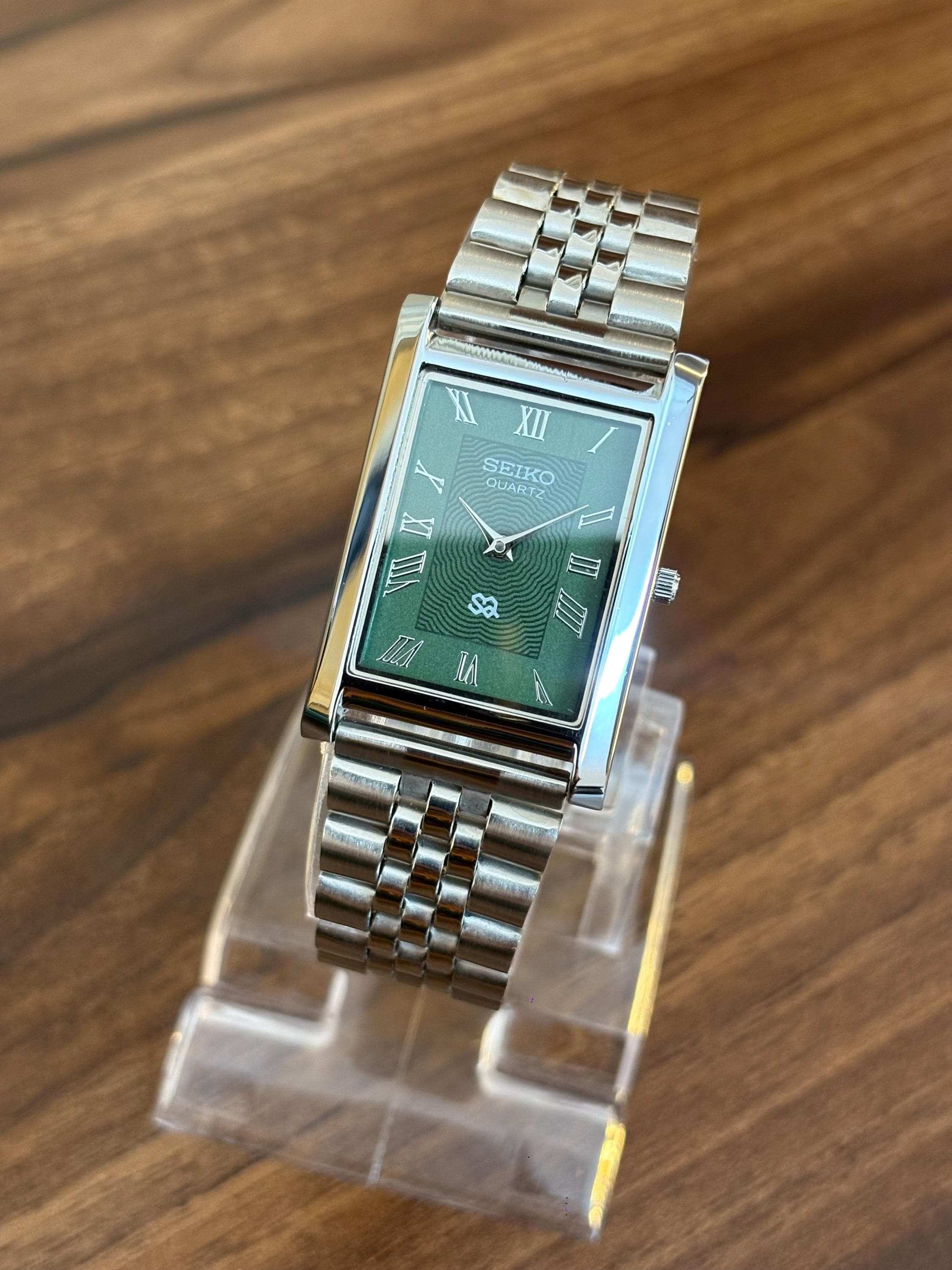 Vintage silver seiko watch women - Etsy 日本
