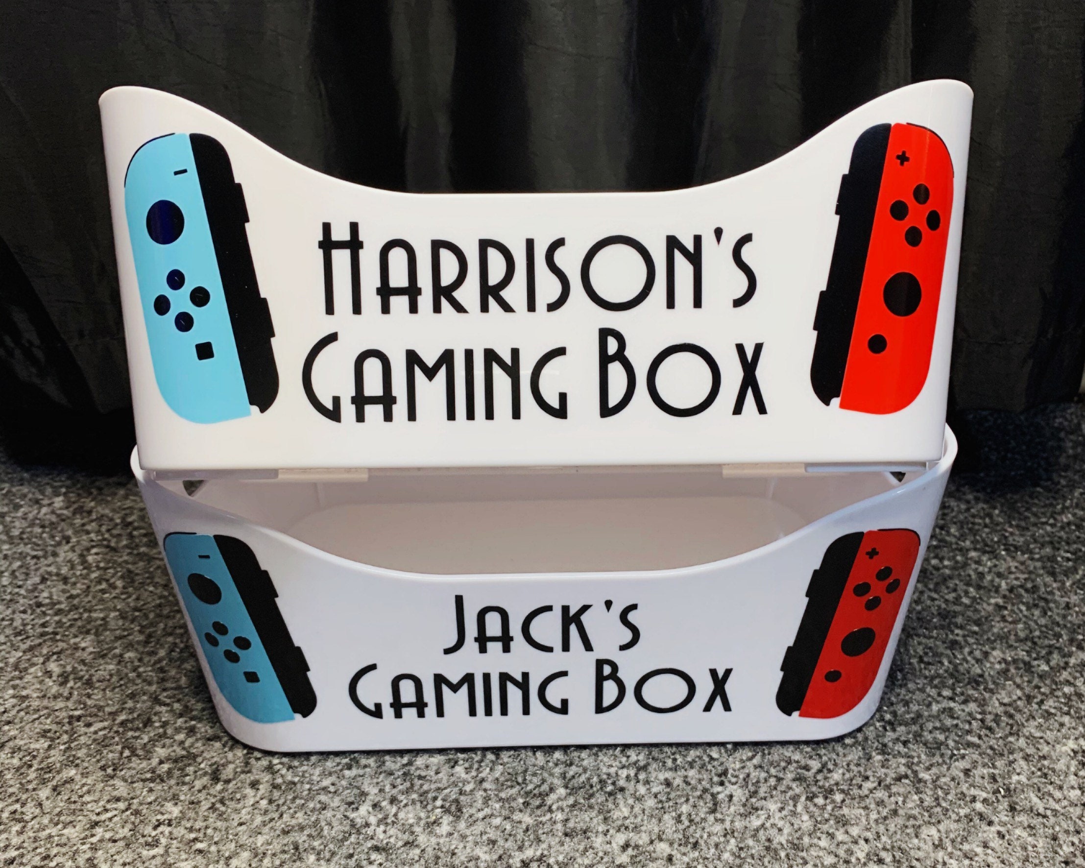 Personalised Gaming Gift Nintendo Switch Gaming Box Etsy