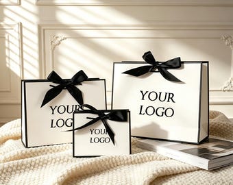 Personalized Logo  Bags, Custom Logo Corporate Gift Bag, Business branding, Group Events Or Travel