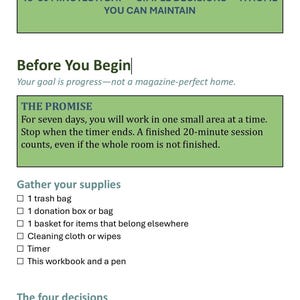 7 - Day Declutter Reset