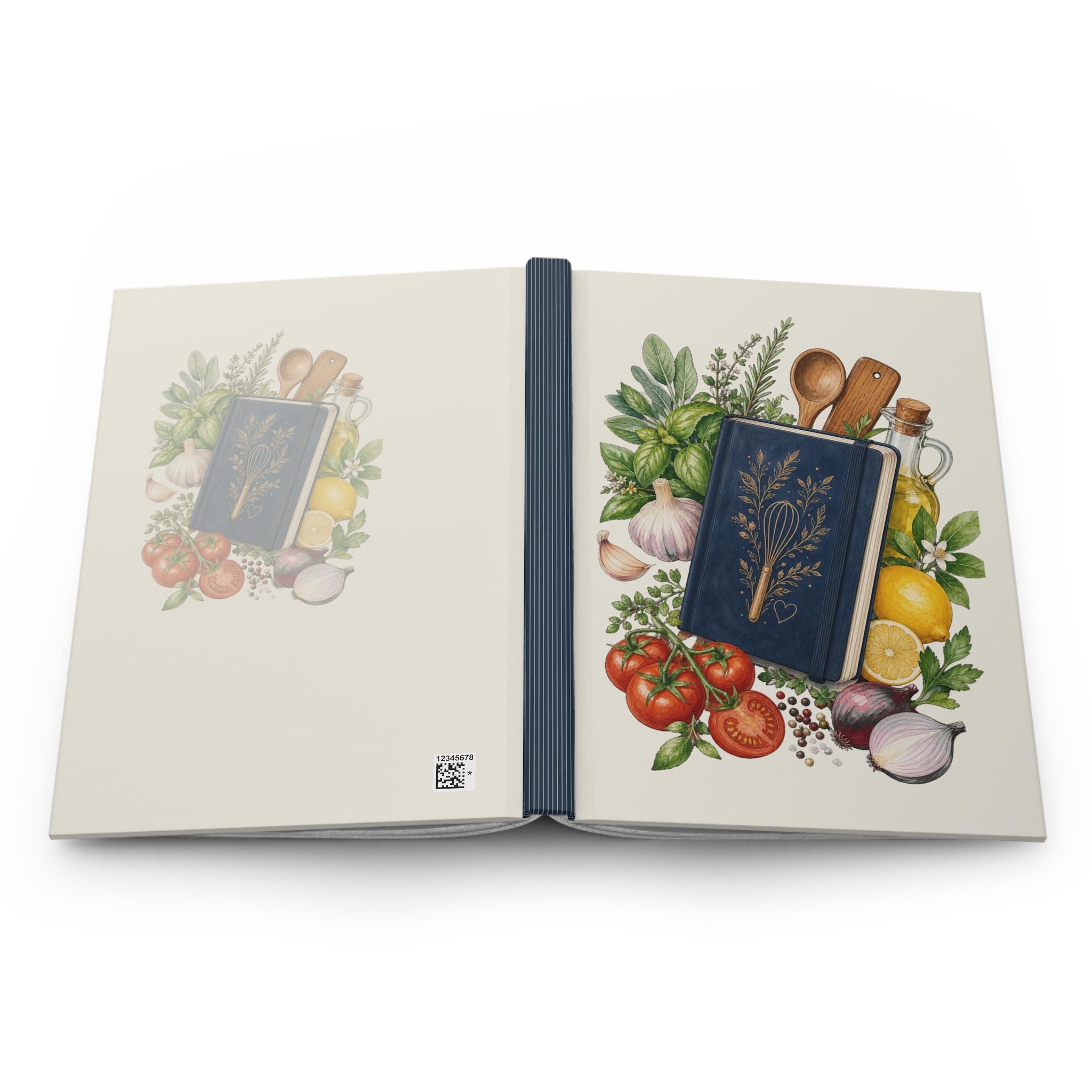 Recipe Notes Cover Journal