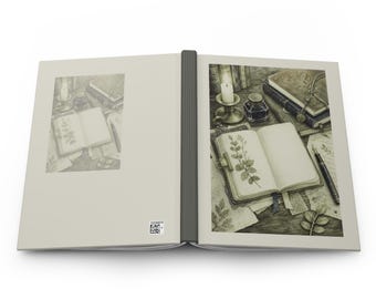 Schriftsteller-Schreibtischjournal