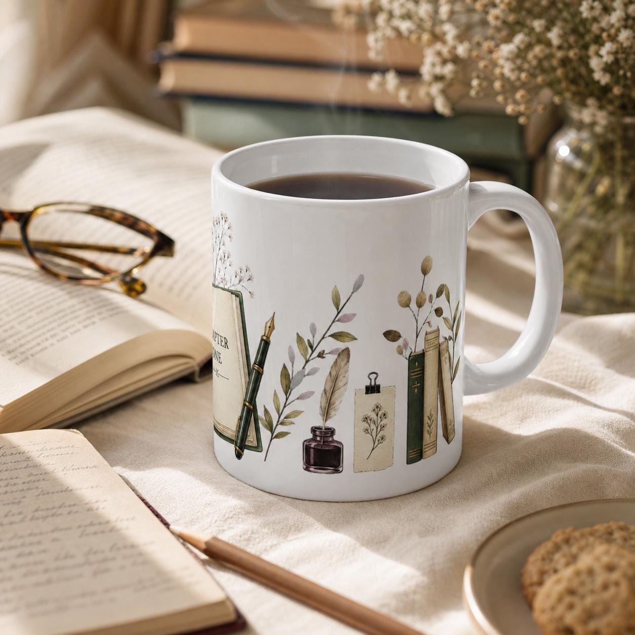 Chapter Notes Bookish coffee mug