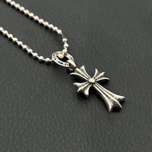 Chrome Hearts Cross Ball Necklace - Etsy