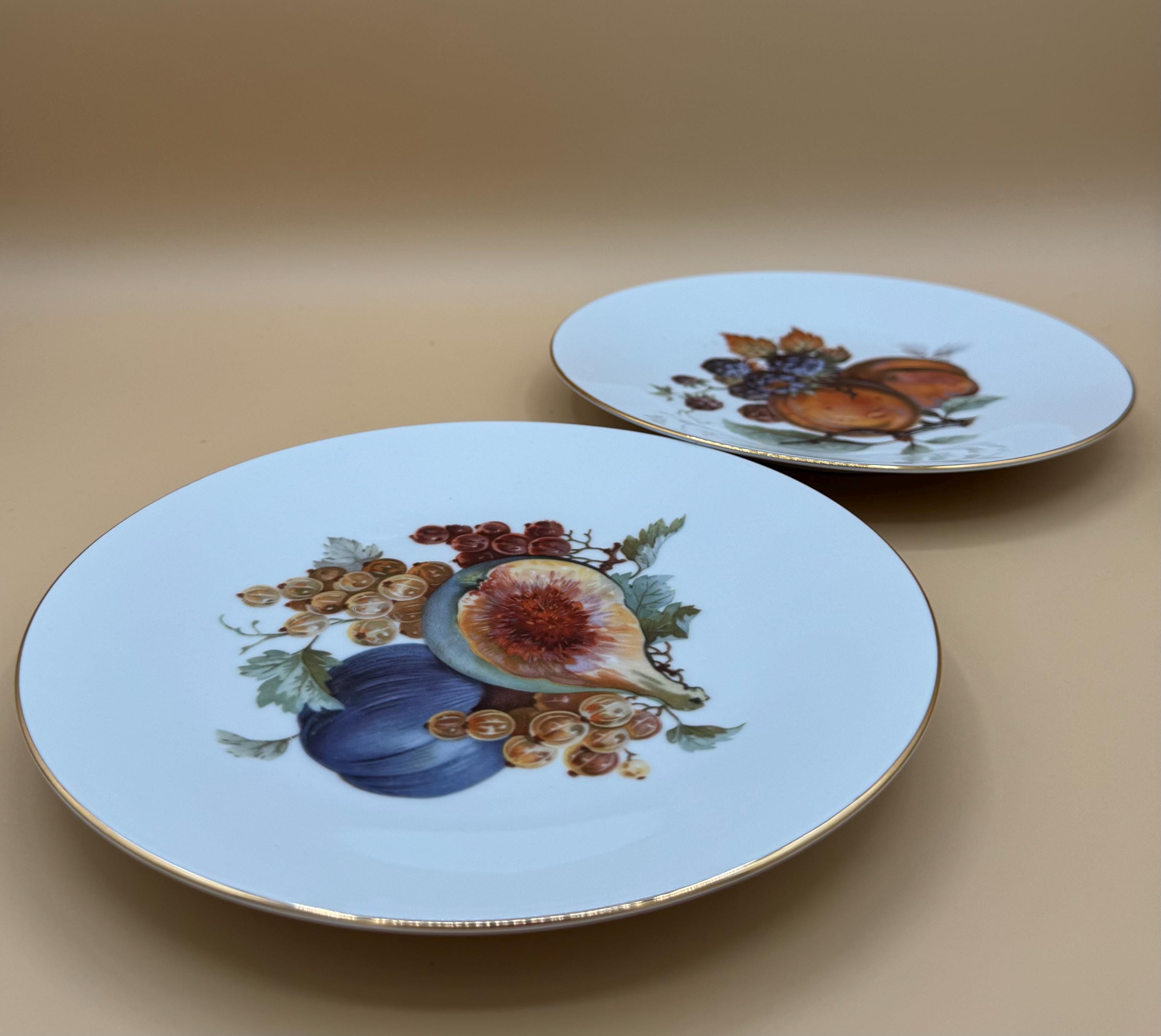 Vintage Bavarian Germany Hutschenreuther Plates - Etsy