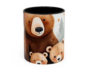 Mama Bear Funny Mom Mug | Mothers Day Gift | Birthday Gift For Mom | New Mom Coffee Cup | Baby Shower Gift