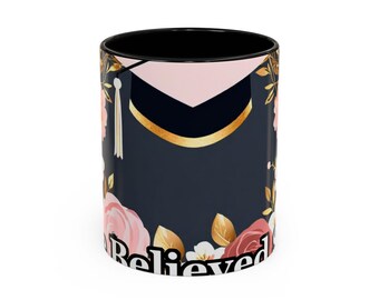 She Believed She Could So She Did Graduation Mug | College Grad Gift | Class of 2026 | Daughter Graduation Present