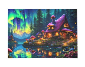 Enchanted Forest 1000 Piece Jigsaw Puzzle | Fantasy Landscape Puzzle | Adult Puzzle Gift | Family Game Night | Beautiful Art Puzzle