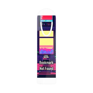 404: Bookmark Not Found | Funny Developer Bookmark | Book Lover Gift | Programmer Reading Accessory
