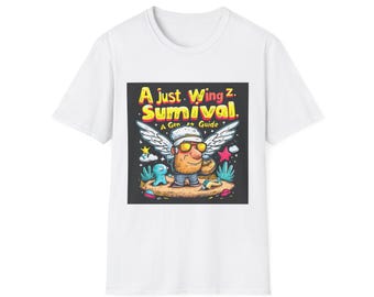 Just Winging It : un guide de survie d'été pour la génération Z t-shirt amusant | T-shirt graphique tendance | Toile unisexe Bella