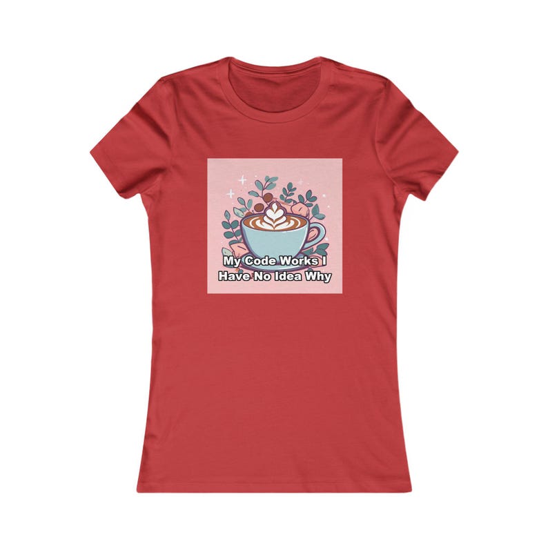 Python Developer Women's Tee | My Code Works I Have No Idea Why Bild 9