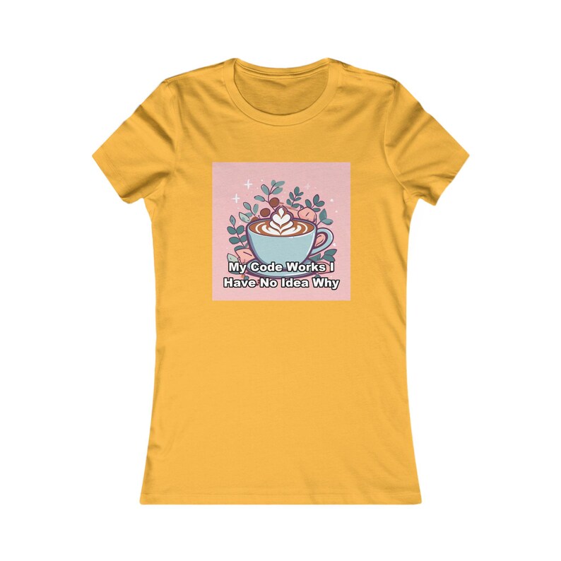 Python Developer Women's Tee | My Code Works I Have No Idea Why Bild 2