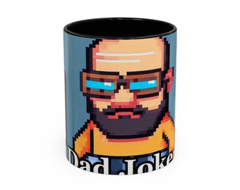Dad Joke Loading Funny Dad Mug | Fathers Day Gift | Dad Birthday Present | New Dad Coffee Cup | Gift From Kids