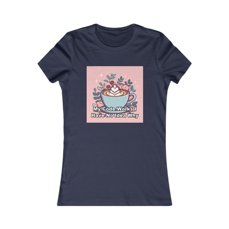 Python Developer Women's Tee | My Code Works I Have No Idea Why Bild 6