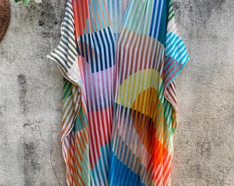 Disco Style Lightweight plus size Kaftan