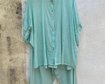 Co-ord Set Türkisblau