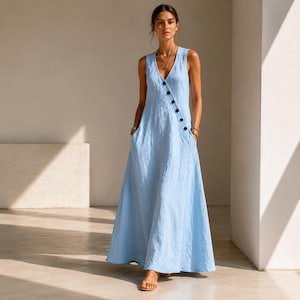 no sleeve dress EVALESS Womens Short Dresses Crewneck Mini Apricot S ideal for weddings. Midnight Flâneur Gown– Teuta Matoshi