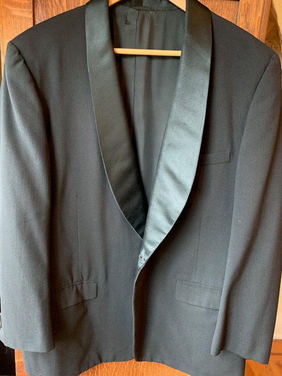 Vintage shawl collar tuxedo and pants