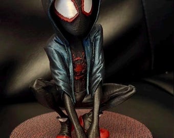 Miles Morales Spider-Man 3D Printed Figure – PLA Collectible Statue