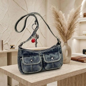Y2k Denim Bag - Etsy