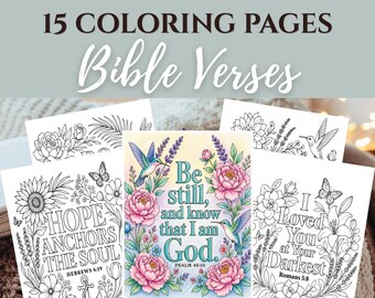 Inspirational Coloring Pages, Christian Coloring Pages, Scripture Coloring Pages, Bible Verse Coloring, Garden Coloring, Procreate Coloring