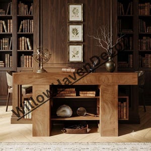 Wooden Farmhouse 62 Inch Narrow Long Entryway Console Table With Storage