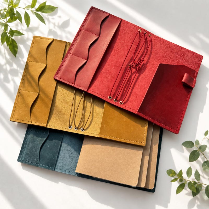 Notebook Leather Handmade - Etsy UK