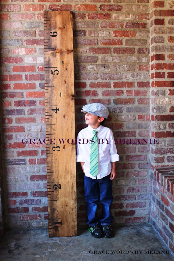 Vintage Ruler Growth Chart