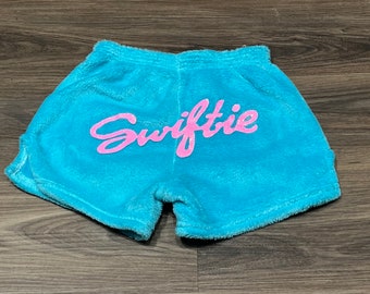 Super Soft “Swiftie” Fuzzy Pajama Shorts